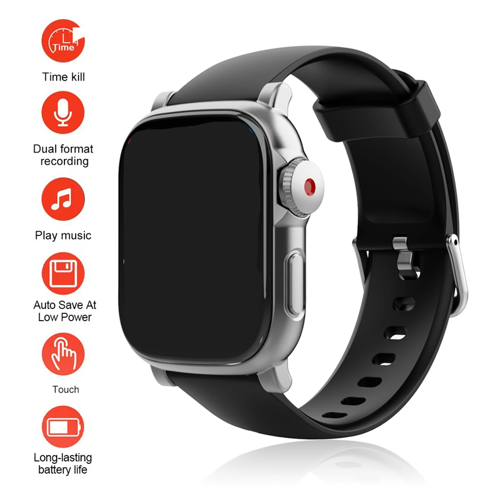 MP3 Player with BT 5.4 Sports Watches 2.01 Inch High-Definition  for Running Gym Portable Sport Watch Player