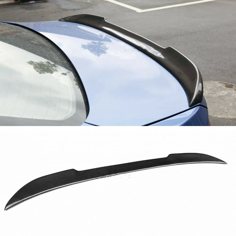 

Trunk Rear Spoiler Wing For BMW F82 M4 2015-2020 Coupe 2-Door CS Style Real Carbon Fiber Car Tailgate Lid Flap Decklid Splitter