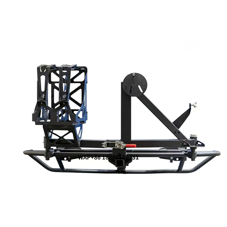 High-Quality Multifunctional Rear Bumper,for 957 Specific, Equipped with Tire Rack and Fuel Can