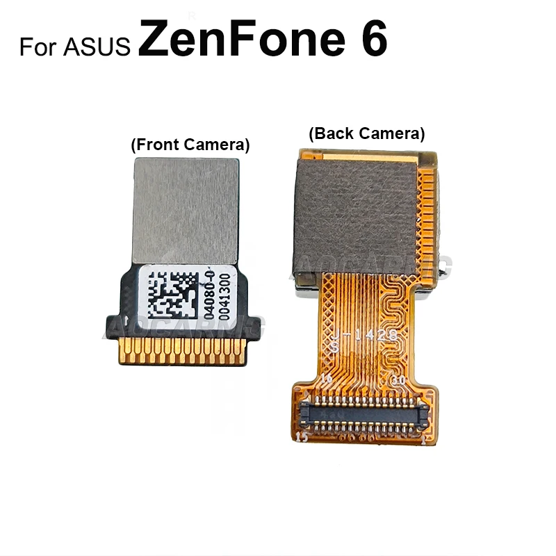 Aocarmo Front And Back Camera Flex Cable Repair Parts Replacement For Asus ZenFone 6 A601CG T00G Z002