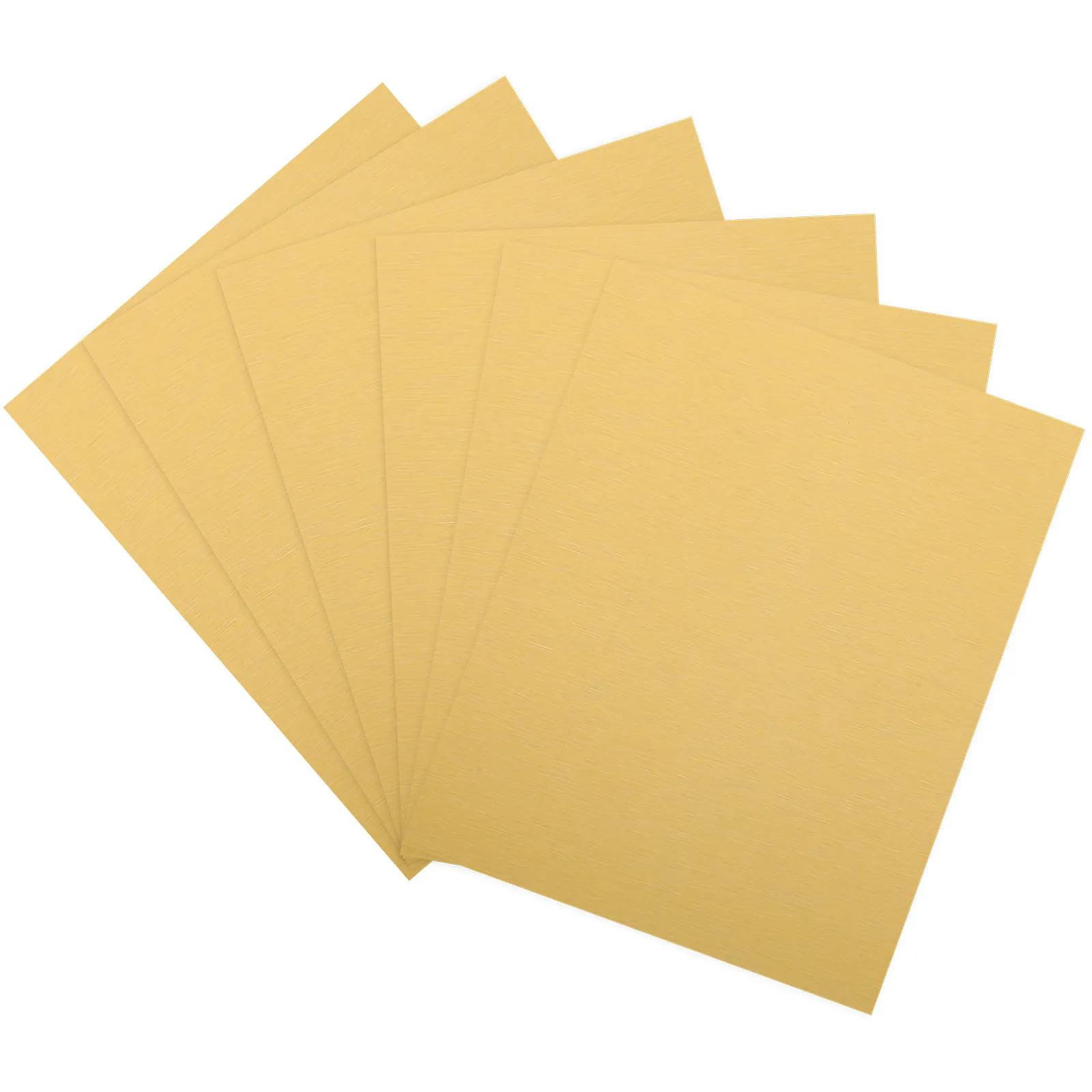 6Pcs Aluminum Sublimation Blanks Premium Metal Photo Sign Sheets for Custom Sublimation Printing Craft Gift Wall Art Display