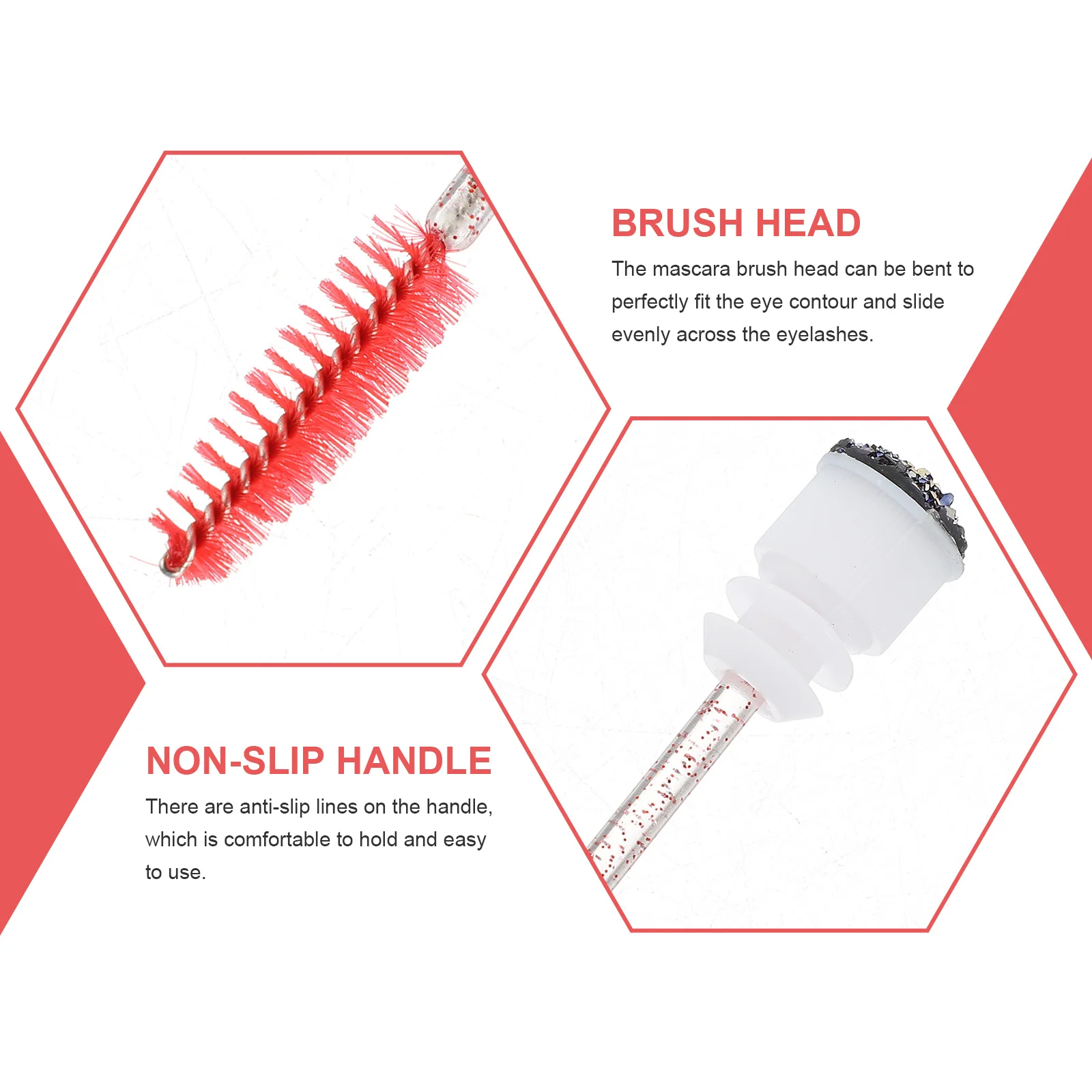 10 قطعة أنبوب فرشاة الرموش حاوية الماسكارا الفارغة المحمولة لخط الشعر كريم الحاجب صبغ قضيب صغير #1