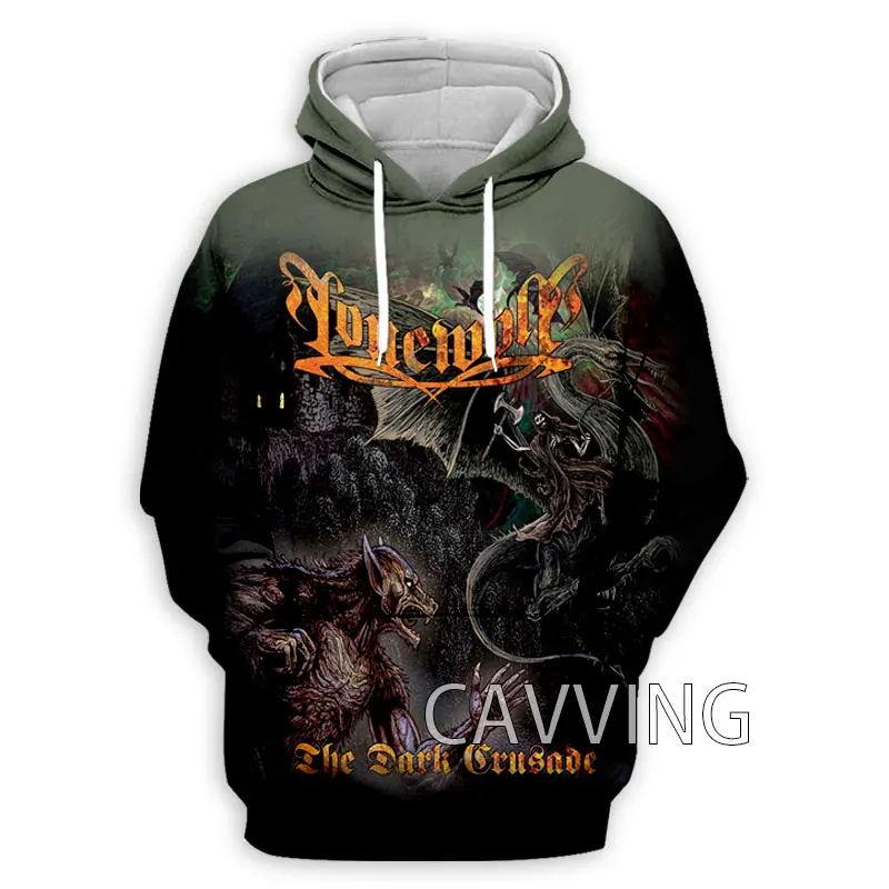 New Fashion Women/Men's 3D Print  Lonewolf Band    Hoodies Hooded Sweatshirts Harajuku Hoodie Sweatshirts Tops Clothing