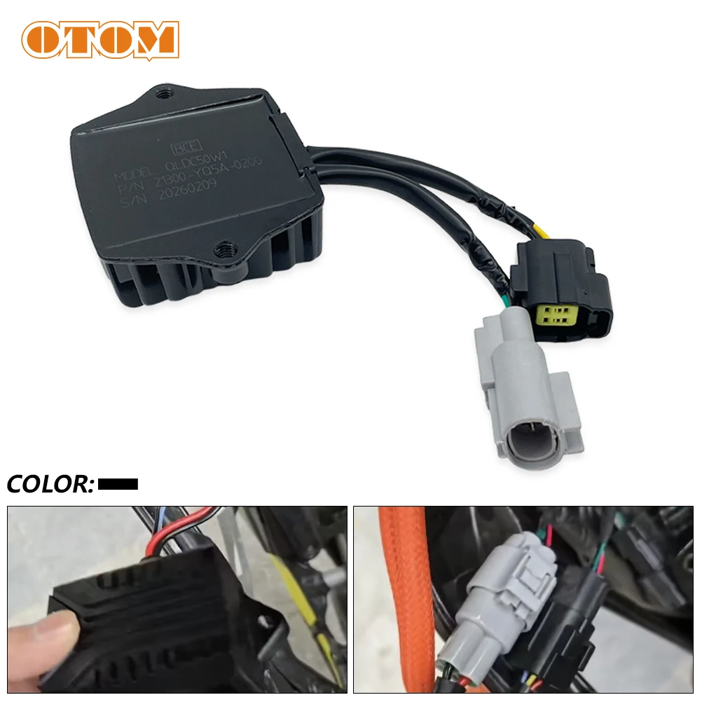 OTOM Motorcycle DC Converter Transformer Voltage Regulator High-Power Device Voltage-Reducing Module For SURRON Ultra Bee E-bike