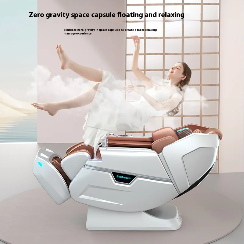 Luxury 4D Massage Chair Home Spa Zero Gravity Full Body Electric Massage Chair Multifunctional Intelligent Design Massage Sofa
