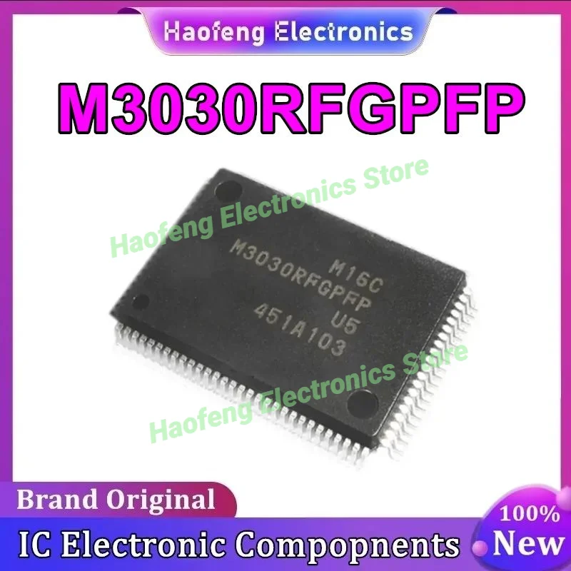

M3030RFEPFP M3030RFGPFP M3030RF6PFP M3030RFCFGP QFP-100 IC чипсет Новый на складе