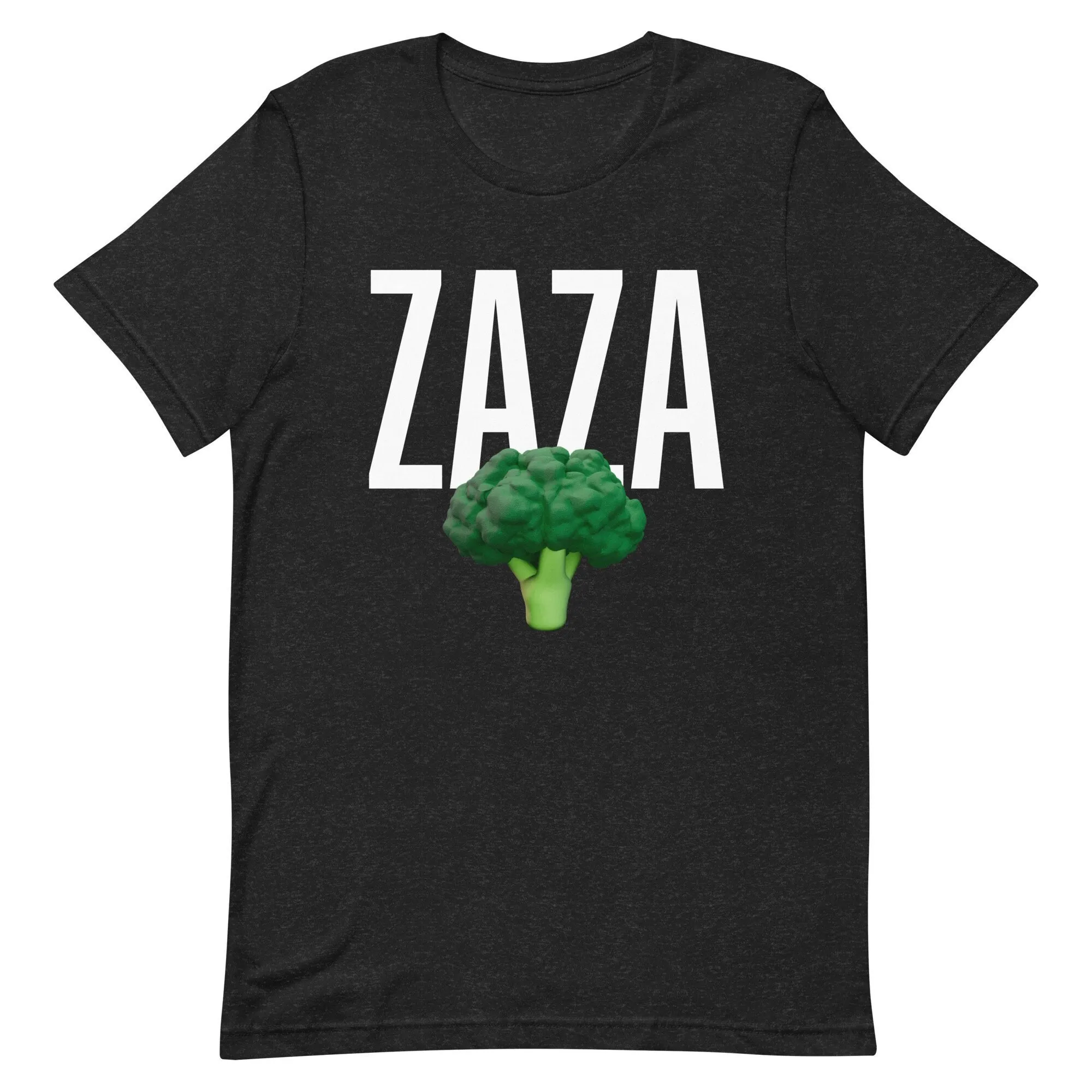 Zaza Broccoli Sarcastic Joke T Shirt Gift Funny Meme Y2K Oddly Cool