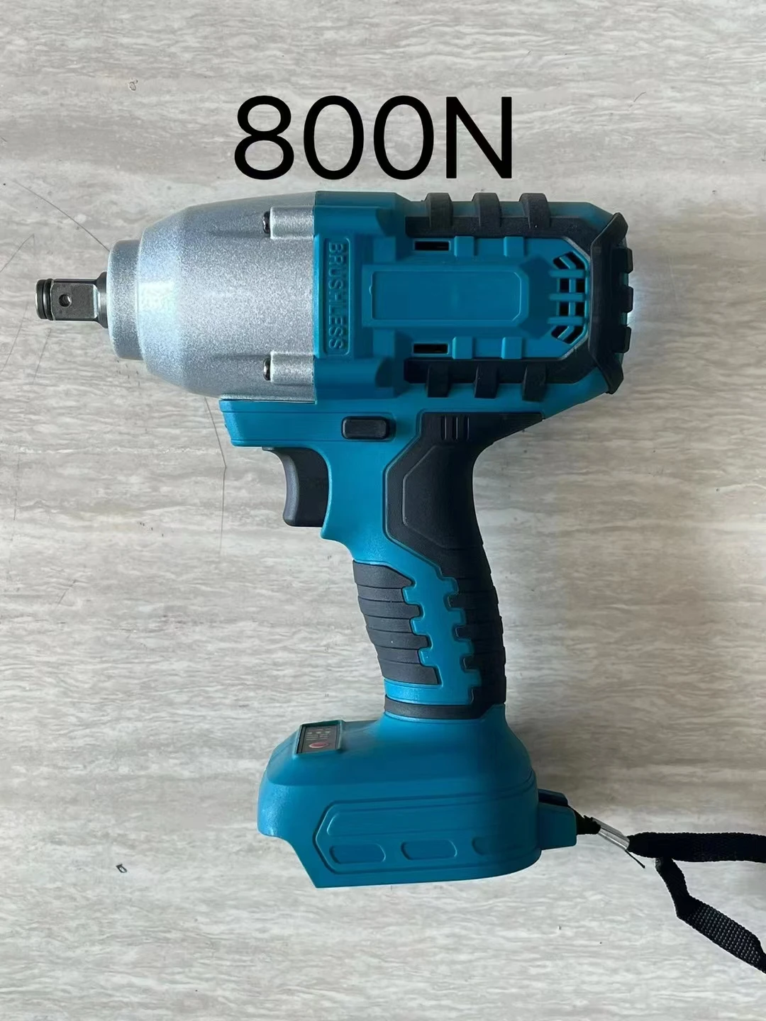 Cordless 800nm 1000nm power Li-ion battery electric torque ratchet brushless 1/2 inch power tools impact wrench