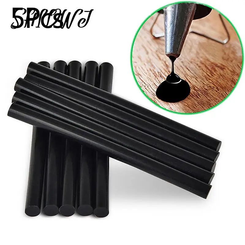 

5Pcs High Viscosity Hot Melt Adhesive Strip Car Paintless Dent Repair Glue Sticks Automobile Body Dent Repair Tools Accessories