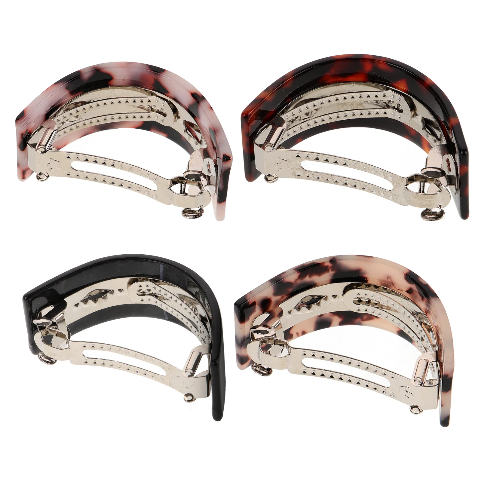 4 Pcs Hair Barrettes Hairclip Fashion Hairpins Women Headdress Sports Spring Accessories Miss