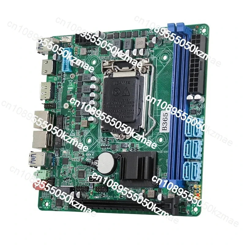 For B365 NAS Black Synology FNOS FlyCow ITX Motherboard Industrial Control Computer Software Routing NAS Storage Server