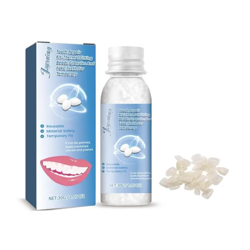 HOT 10-60ml Resin Tooth Repair Glue Teeth Gaps Filling Solid Glue Temporary Teeth Repair Dental Supplies Halloween Cosplay Fangs