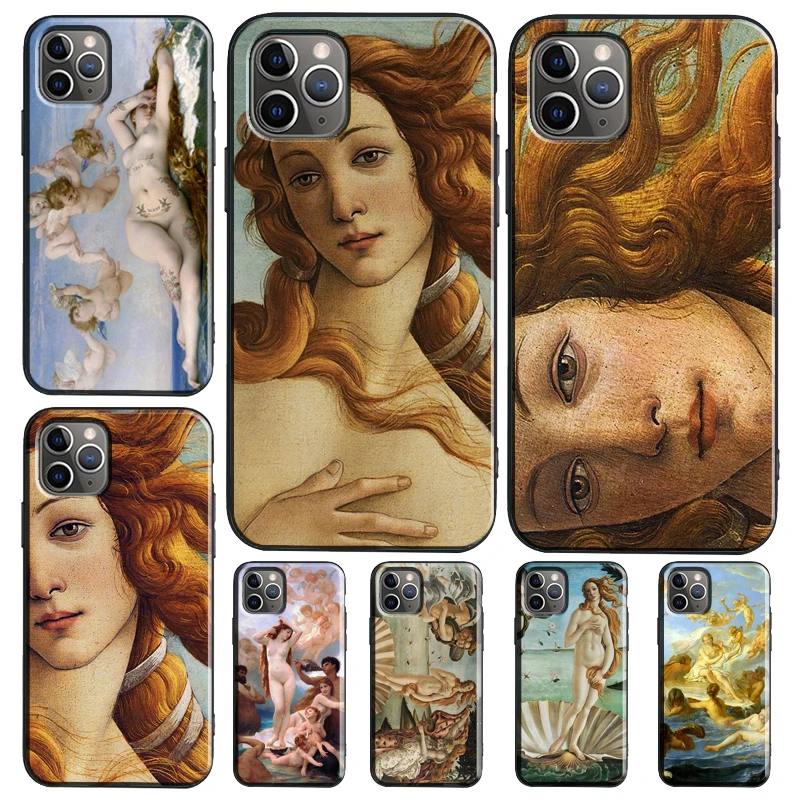 Art Painting Birth Of Venus Funda For Samsung Galaxy S26 S25 S24 S22 S23 Ultra Plus S20 S21 FE S9 S10 S25 FE Phone Case