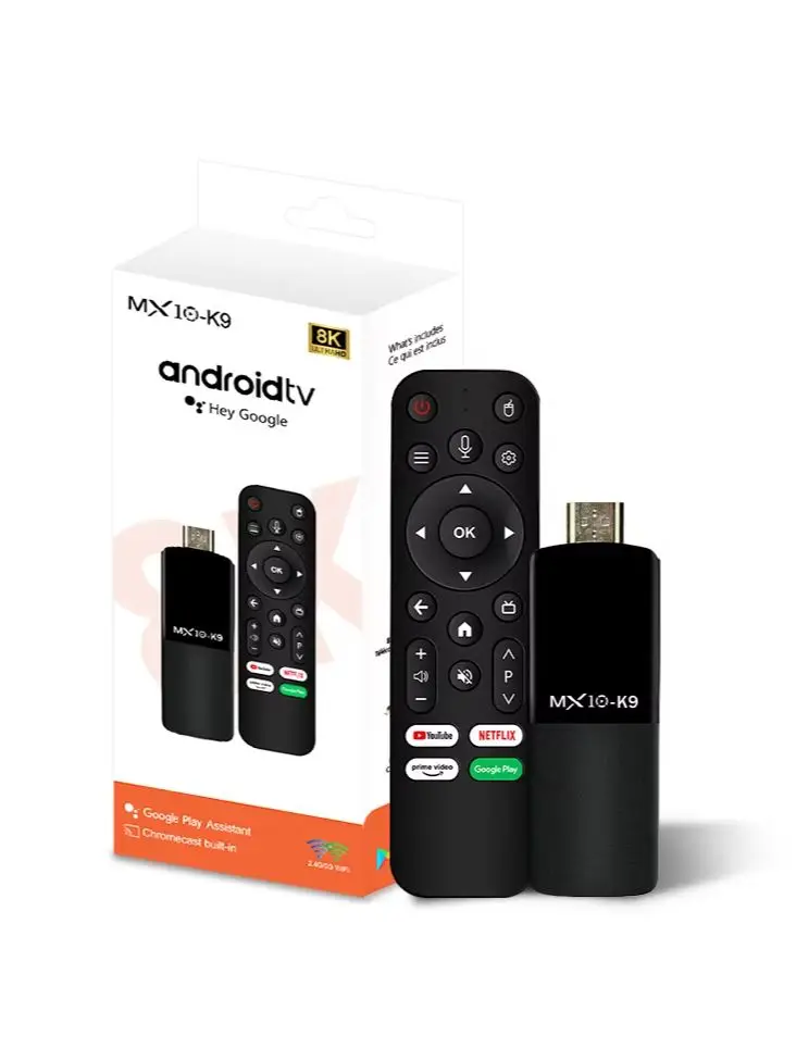 Mini Android 4K TV Stick OFBY K9 Allwinner H313 Chip Android 13 2GB RAM 16GB ROM Draagbare Draadloze Home Streaming Speler