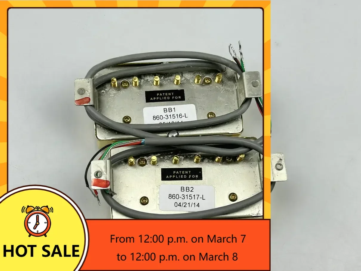 

Q-X Music Store-1 Set Guitar Pickups Alnico V BB1 BB2 Series PAF Humbucker Pickup 4C Electric Guitar