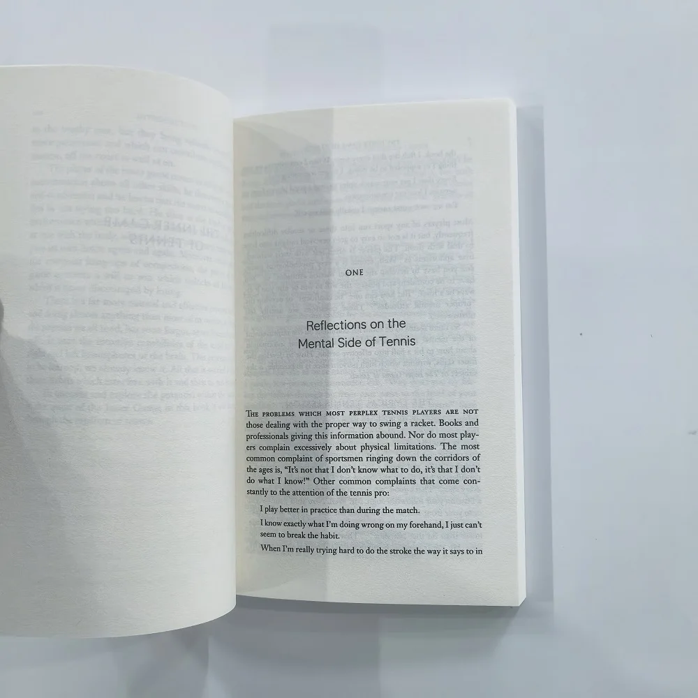O Jogo Interno do Tênis: O Guia Clássico do Lado Mental do Peak Performance Livro Inglês