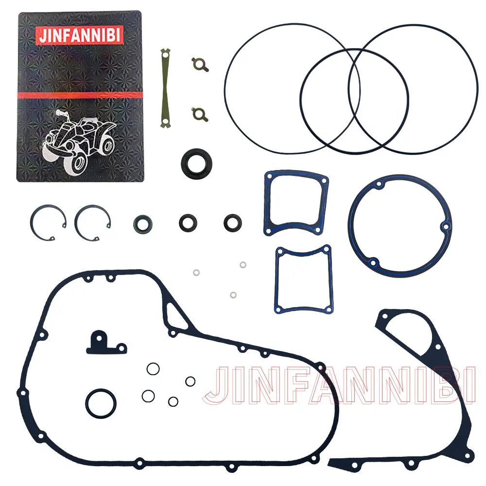 

Clutch Primary Cover Gasket Seals Kit for Harley Touring Low Rider Tour Glide