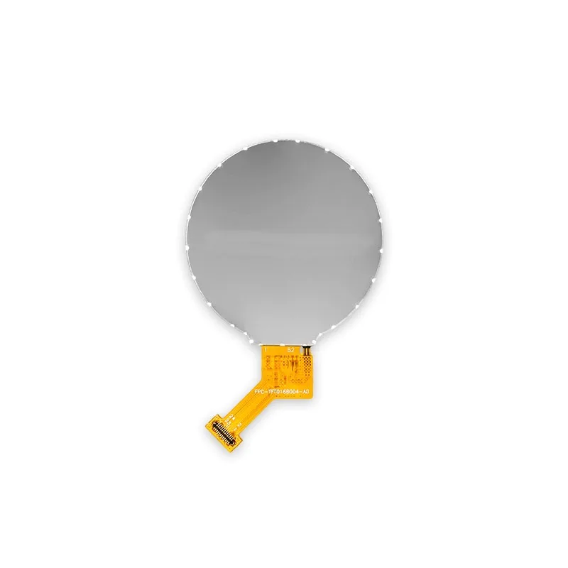 1.6-Inch Round IPS TFT LCD Display, 400x400 Resolution, ST7797 Driver, MIPI 1-Lane Interface, Wide Viewing Angle