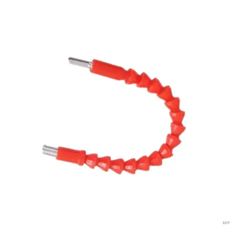 Supporto per punte per cacciavite con prolunga per punte ad albero flessibile, tubo flessibile a serpente universale
