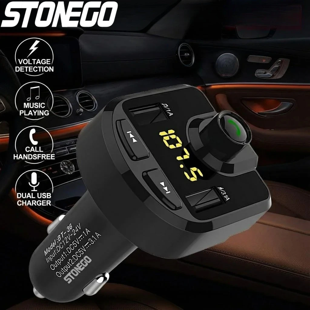 Bluetooth Car Fm Tr…