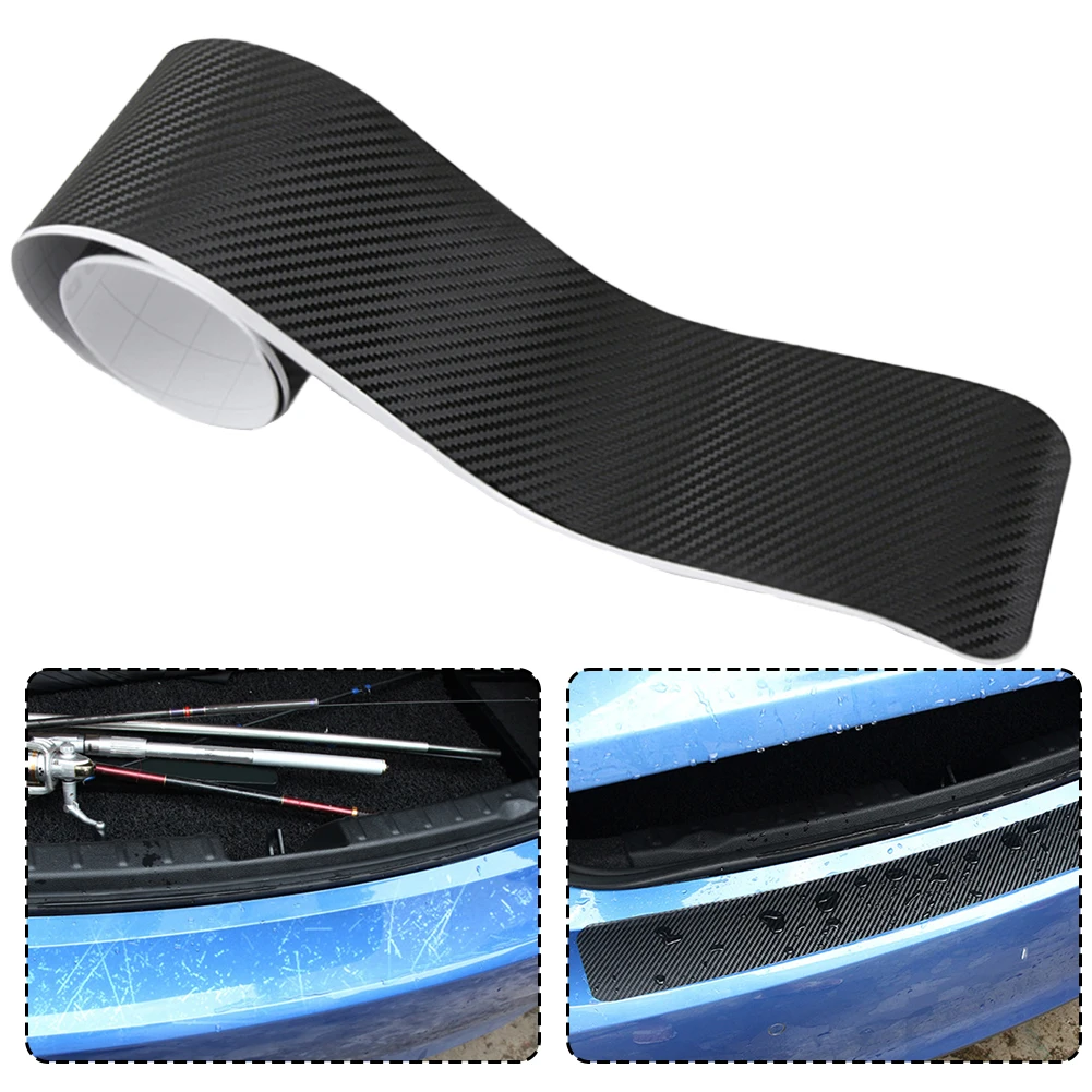 For Car Rear Bumper Car Rear Bumper Protector Bumper Protector Trim Anti-corrosion Easy To Install High-quality Materials