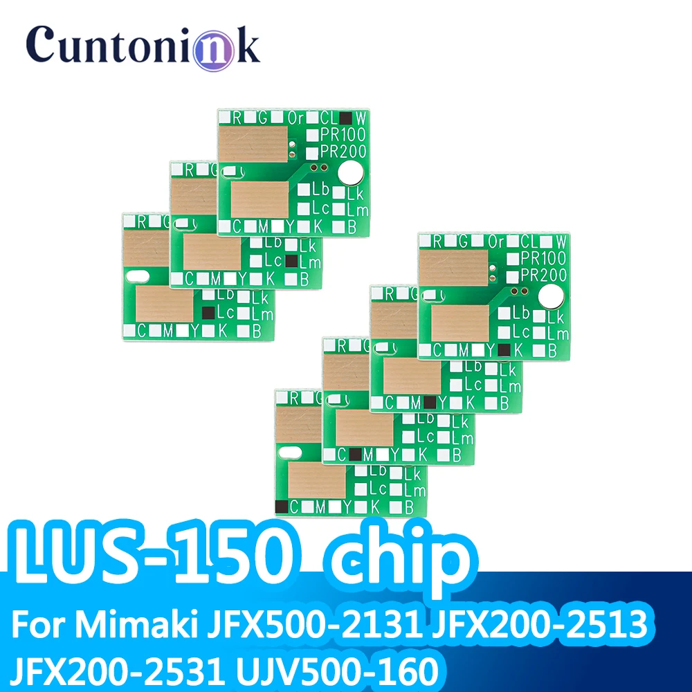 

1л LUS150, мягкий УФ-чернильный чип, одноразовый чип для Mimaki JFX500-2131 JFX200-2513 JFX200-2531 UJV500-160 UJF-3042Mk II EX