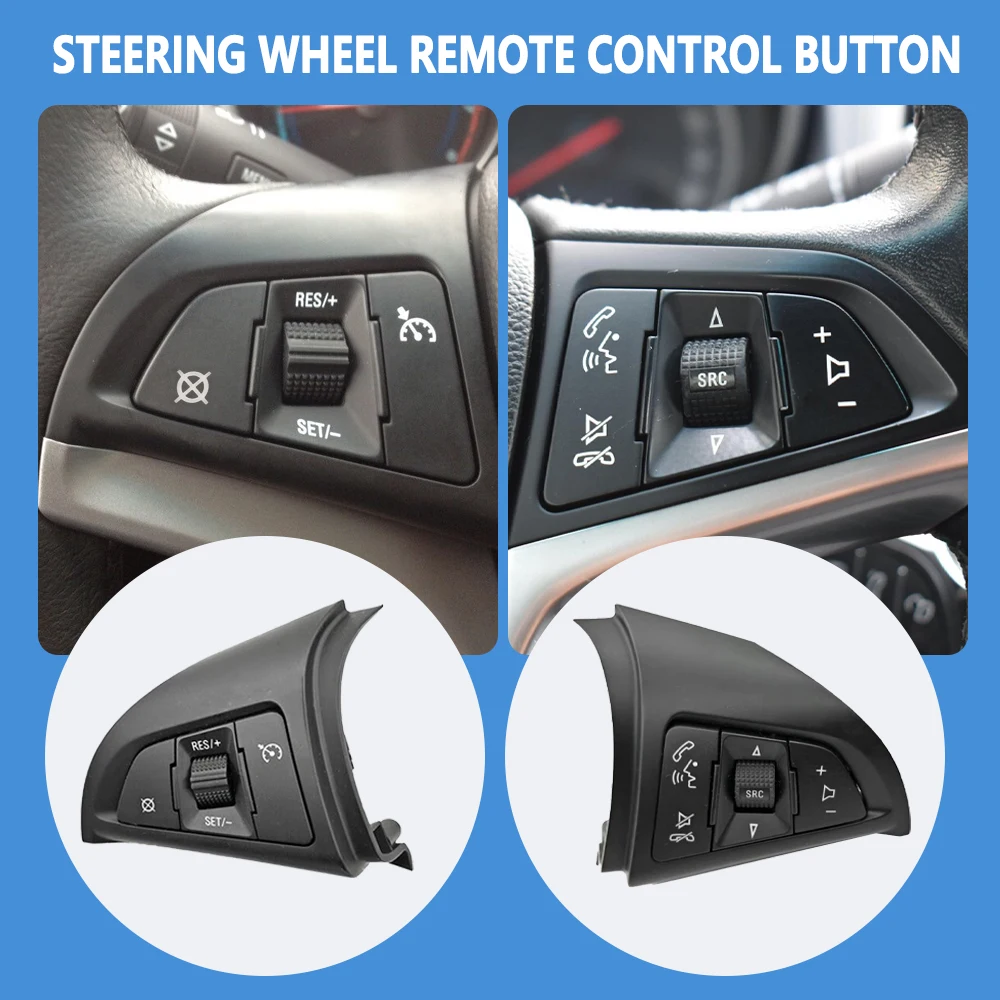 

Автомобильный синий светодиодный многофункциональный переключатель громкости на рулевом колесе для Chevrolet Cruze Malibu 2012 2016, обновление interio