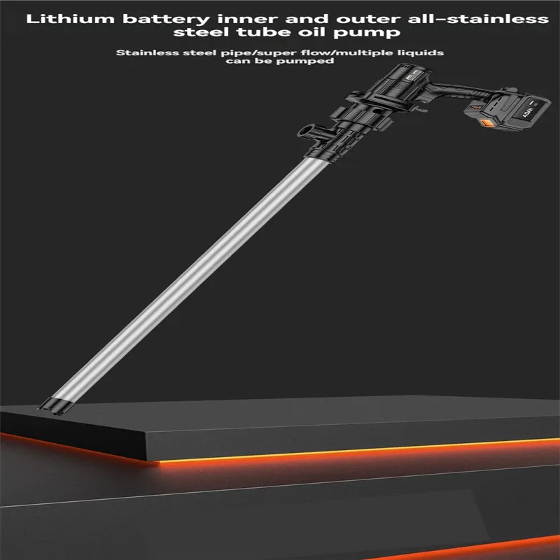 

New lithium battery oil pump brushless household oil pump high-power rechargeable electric oil pump