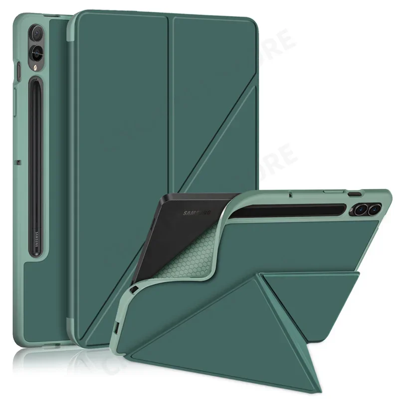 

Y-Folded Cover For Samsung Galaxy Tab S10 Plus 12.4" Tablet Case Pencil Holder SM-X820 SM-X826B SM-X820N SM-X826N Magnetic Funda