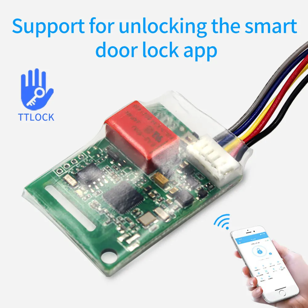 TTLOCK modulo di sblocco serratura Bluetooth sistema di controllo accessi porta scheda di controllo App controllo accessi modulo lettore Antenna relè BLE