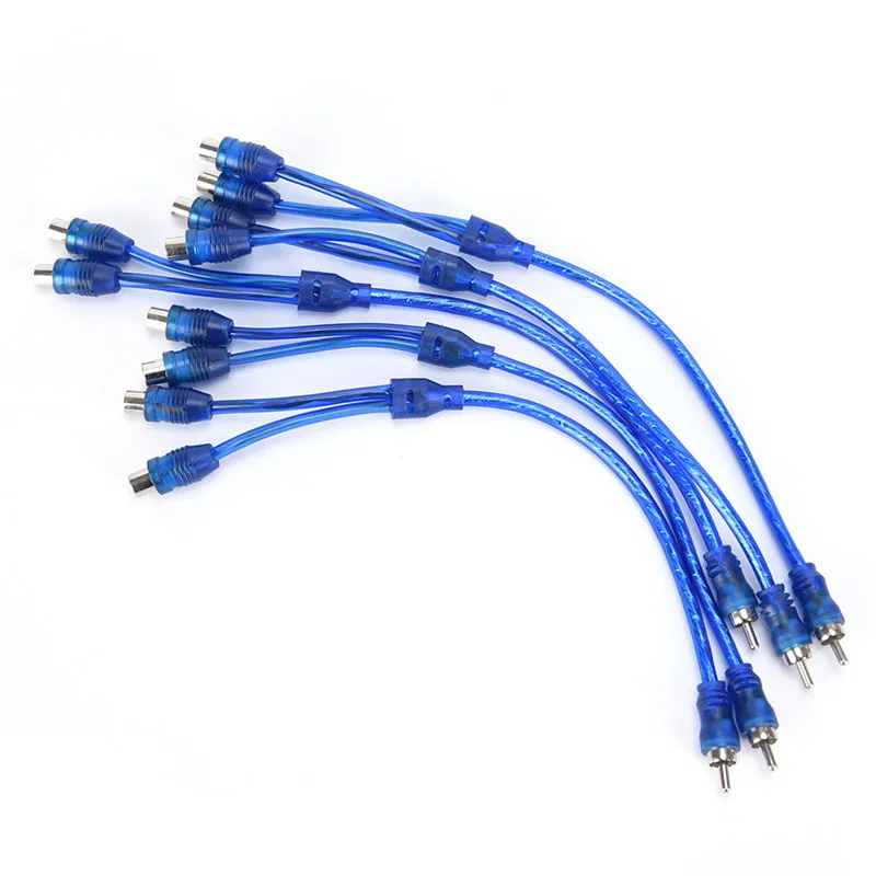 RCA Audio Cable Y Adapter Splitter for Speakers