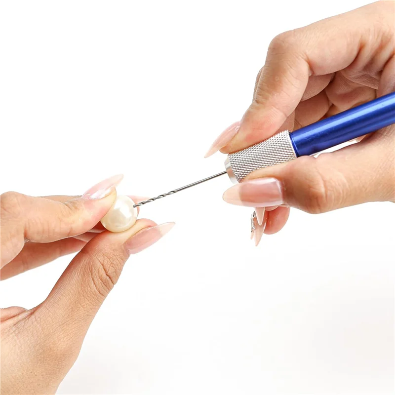 

42PCS Carburetor Jet Drill Bits Pin Vise Set, For Jewelry Bead Making Crafts Orifice Drilling Wood DIY Carving-A68E