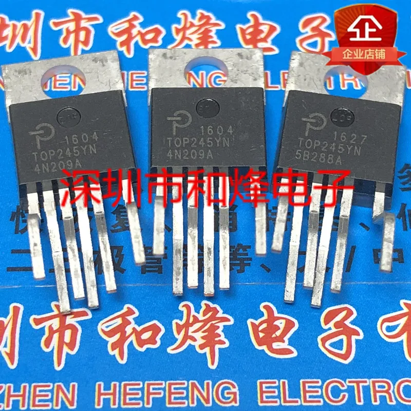 Free shipping   TOP245YN  TO-220-6       10PCS