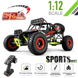 1:12 50KM/H RC Car 4WD 2.4G High Speed Monster Truck Remote Control Racing Buggy Off-Road Drift Vehicle VS Wltoys 144001 Toys