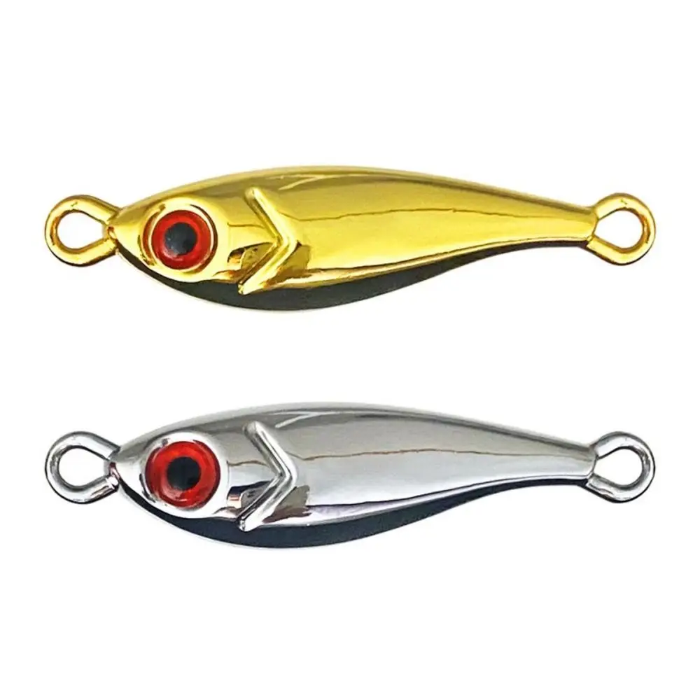 Zinc Alloy Fishing Lure Sports 5g 7g 10g 15g 20g 30g 40g Silver Gold Spinning Baits Floating Minnow Baits Fishing