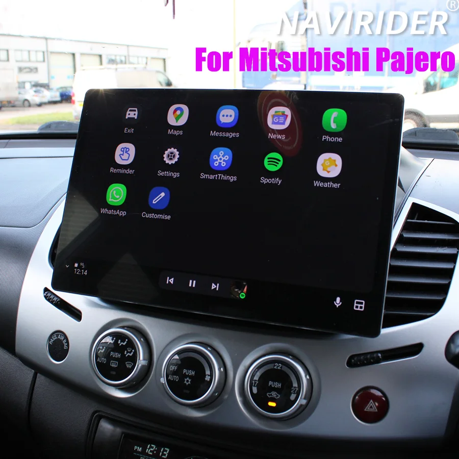 For Mitsubishi Pajero Sport 2 L200 Triton 2008 - 2016 Multimedia Video Player Navigation GPS Stereo Android 15 Carplay Car Radio
