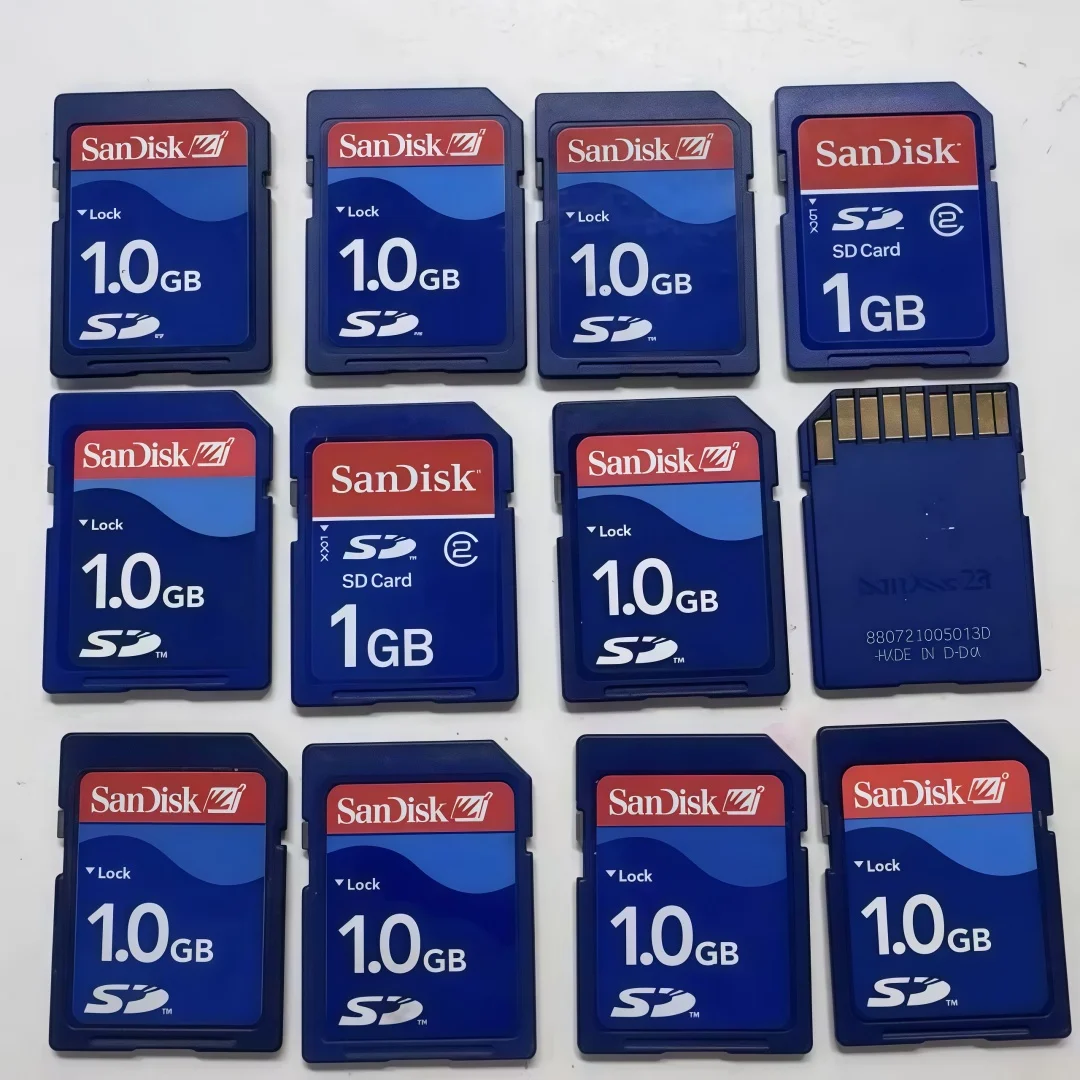 بطاقة ذاكرة كاميرا Sandisk 1GB SD 1G بطاقة ذاكرة لكاميرا Canon Panasonic CCD الرقمية ثلاثية الأبعاد بطاقة ذاكرة CNC