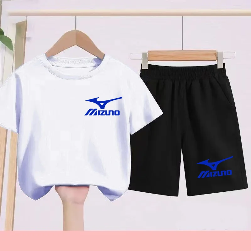 

Children's sports suits, sportswear sets, running sets, T-shirts + shorts,children's sports suits for boys and girls aged 3 to13