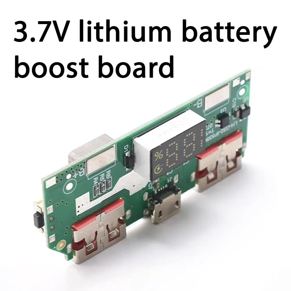 3.7V Lithium Battery Boost Board IP5356 Mobile Power 3A Step Charging DIY 5V Motherboard Up Digital Bank Boost Fast Module F5Z5