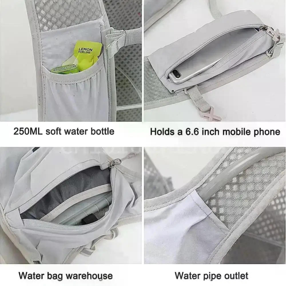 

Running Hydration Vest Pack Women Men Cycling Backpack Bicycle Bags Outdoor Marathon Sport Climbing Hiking Hydration Backpacks