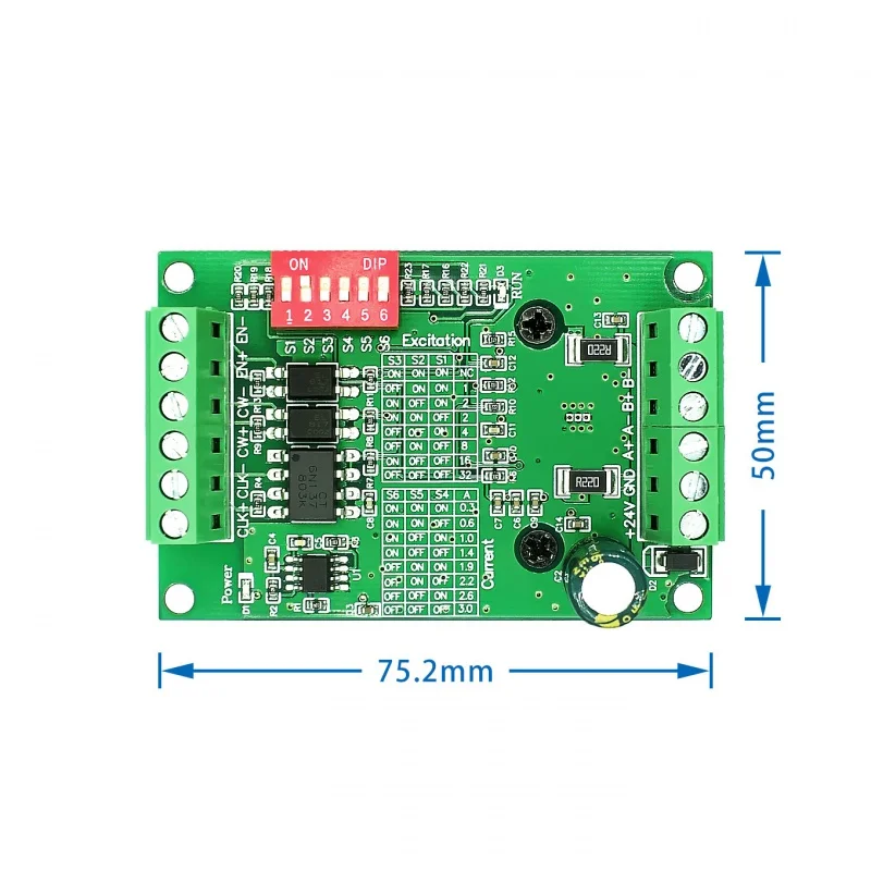 Tb6560 Tb6600geüpgraded Version3a 32 Onderverdeling 4257 Stappenmotor Motor Aangedreven Boord