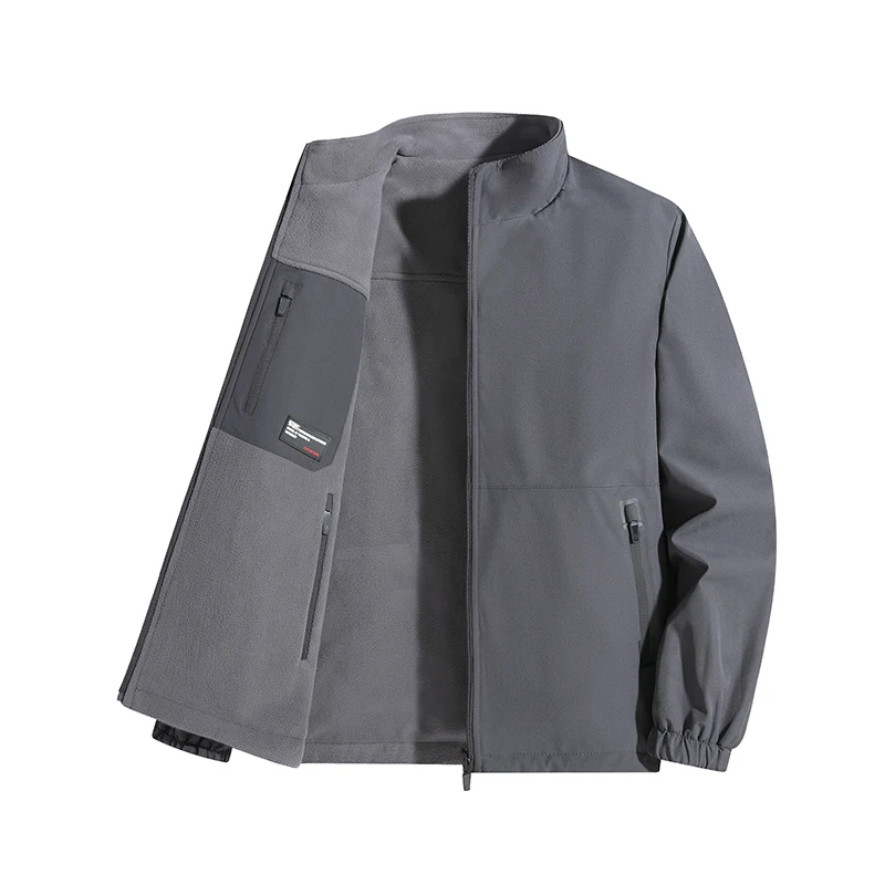 Outdoor Rock Climbing, Hiking, Camping, Fishing, Mountain Climbing, Traveling, Outings, Sports, Thickened Double-sided Jackets