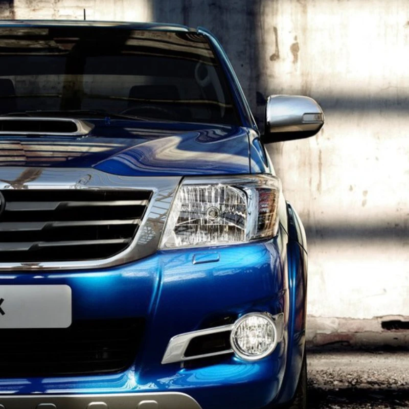 For Toyota Hilux Vigo Pickup 2012 2013 2014 Car Articles Headlight Lens Replace The Original Lampshade