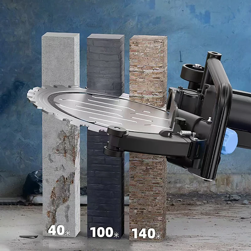 

R2407 Professional Stone Cutting Machine Ring Saw Diamond Blade Wall Cutting Machine 4500W Power Electric Saw Brushless Motor