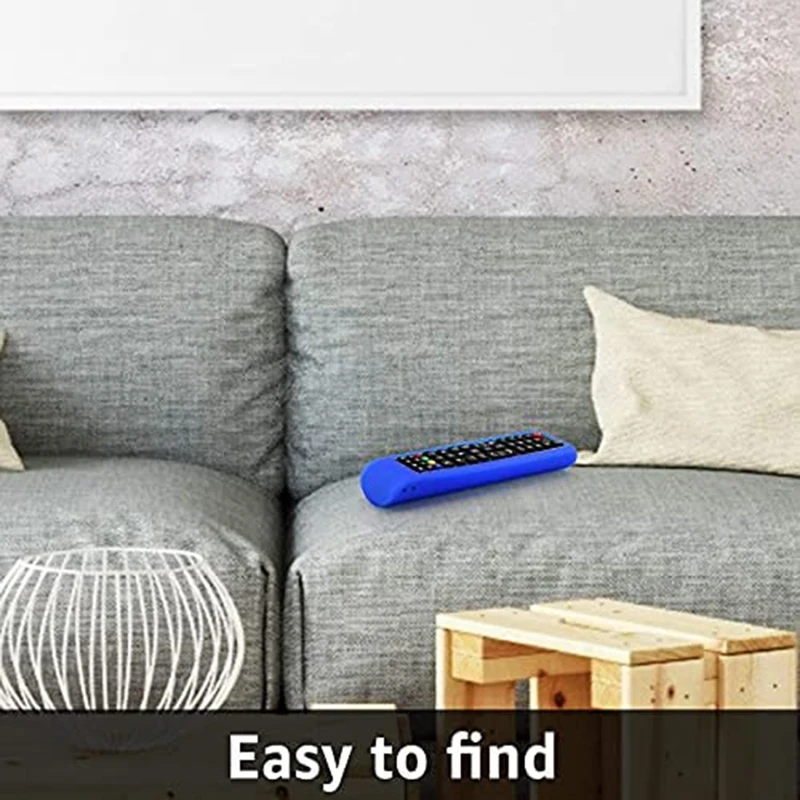 2er Pack Universal remote Cover Case kompatibel für Samsung 3D Smart TV Fernbedienungen BN59-01199F BN59-01315A (rot + blau)