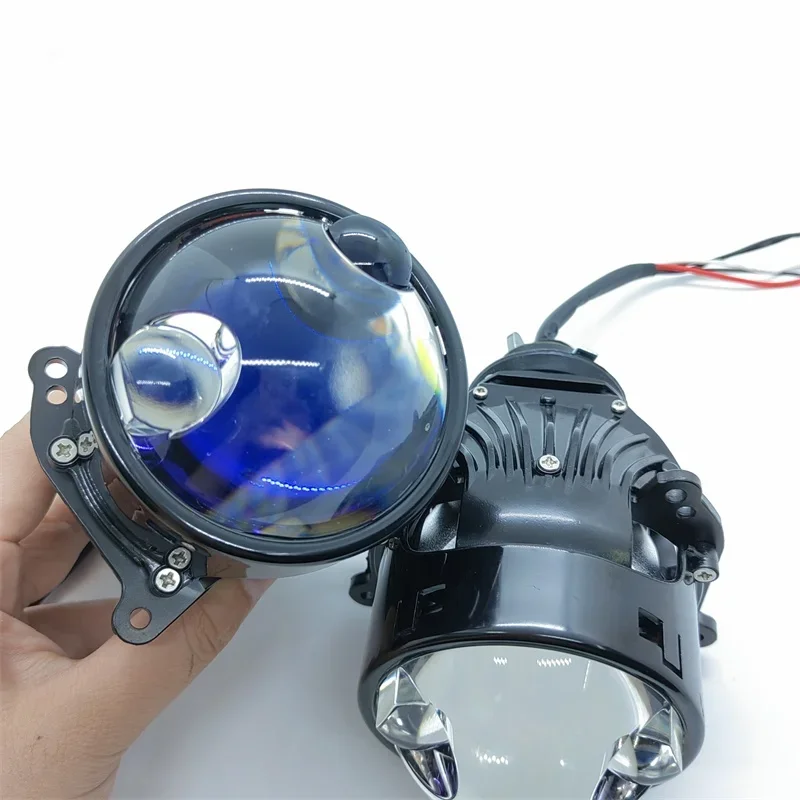 High Quality 3 Inch Bi-Led Projector LED Headlights 70W High Low Beam Double headlamp for Cars