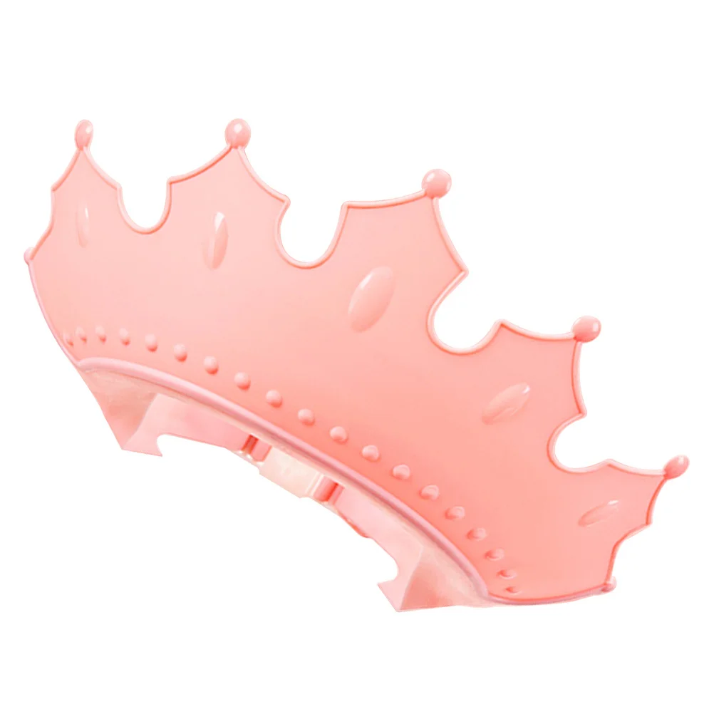 Kids Washing Hair Hat Adjustable Crown Shape Waterproof Shampoo Hat Protects Eyes Ears from Water Shampoo Ideal for Children's