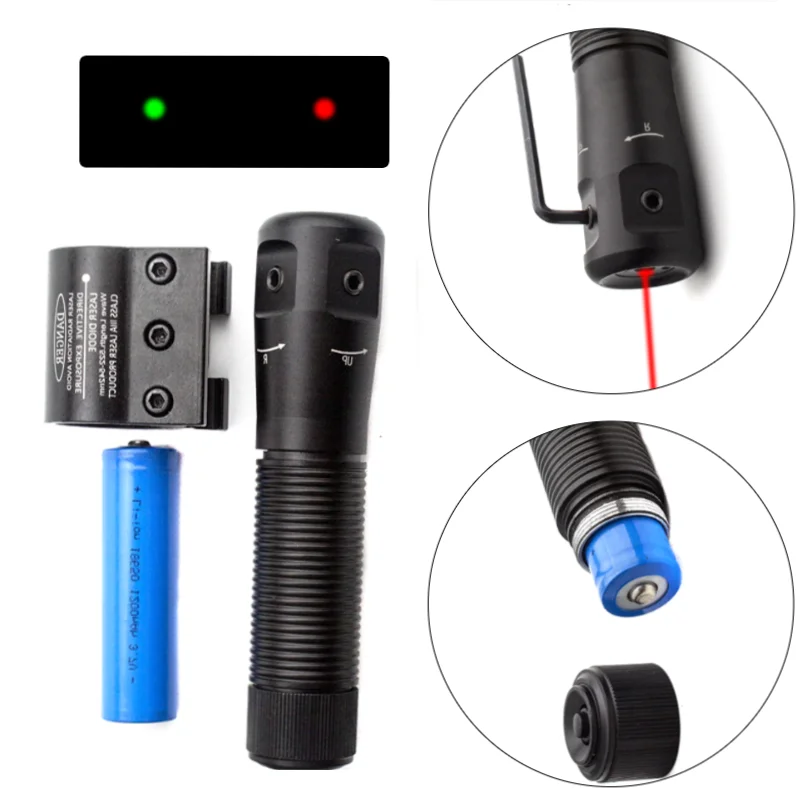 البندقية التكتيكية البصر بالليزر الأحمر التكتيكية نطاق النقطة الحمراء البصر بالليزر #1