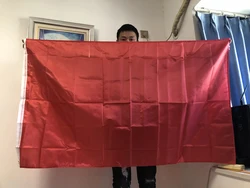 Bandera colgante de poliéster color sólido para decoración