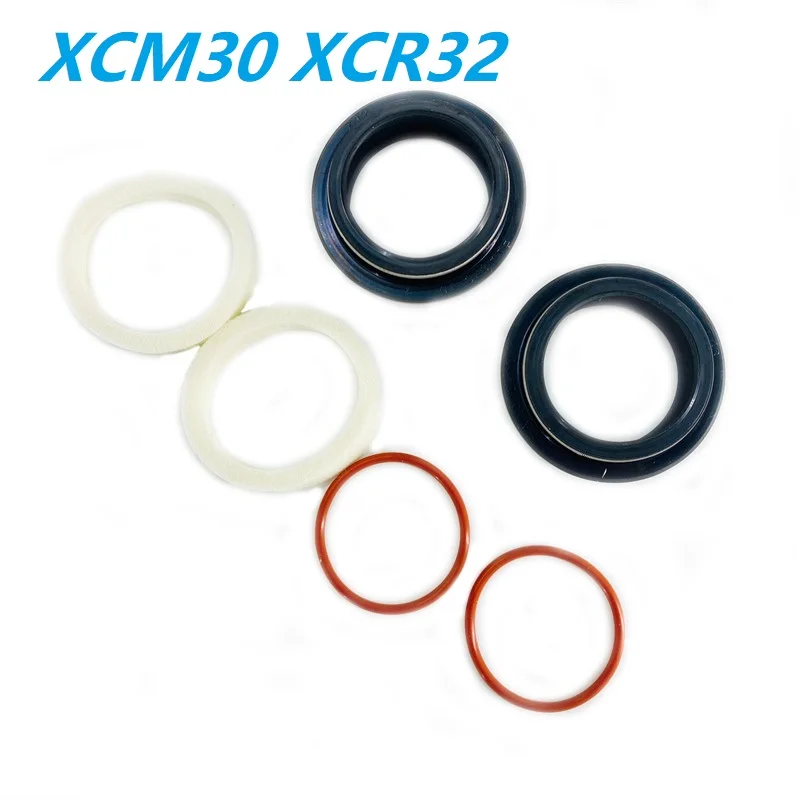 XCM 30mm XCR 32mm Front Fork Stanchion Wiper Sponge Oil Seal Ring MTB Mountain Bike Fork Maintenance  Suspension Sealing Ring